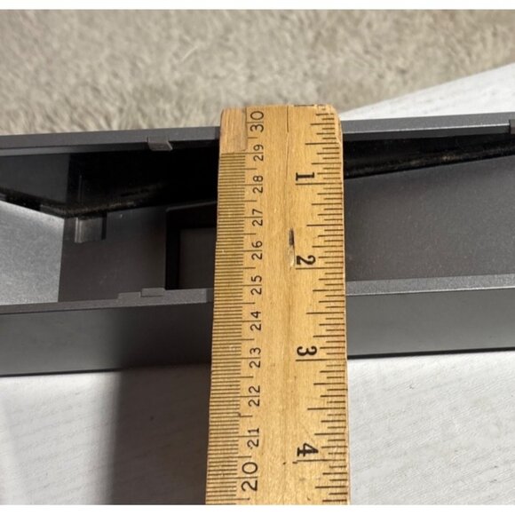 Nintendo Wii Console Stand RVL-017 Silver Gray Plastic Base Dock Replacement OEM - Picture 11 of 11